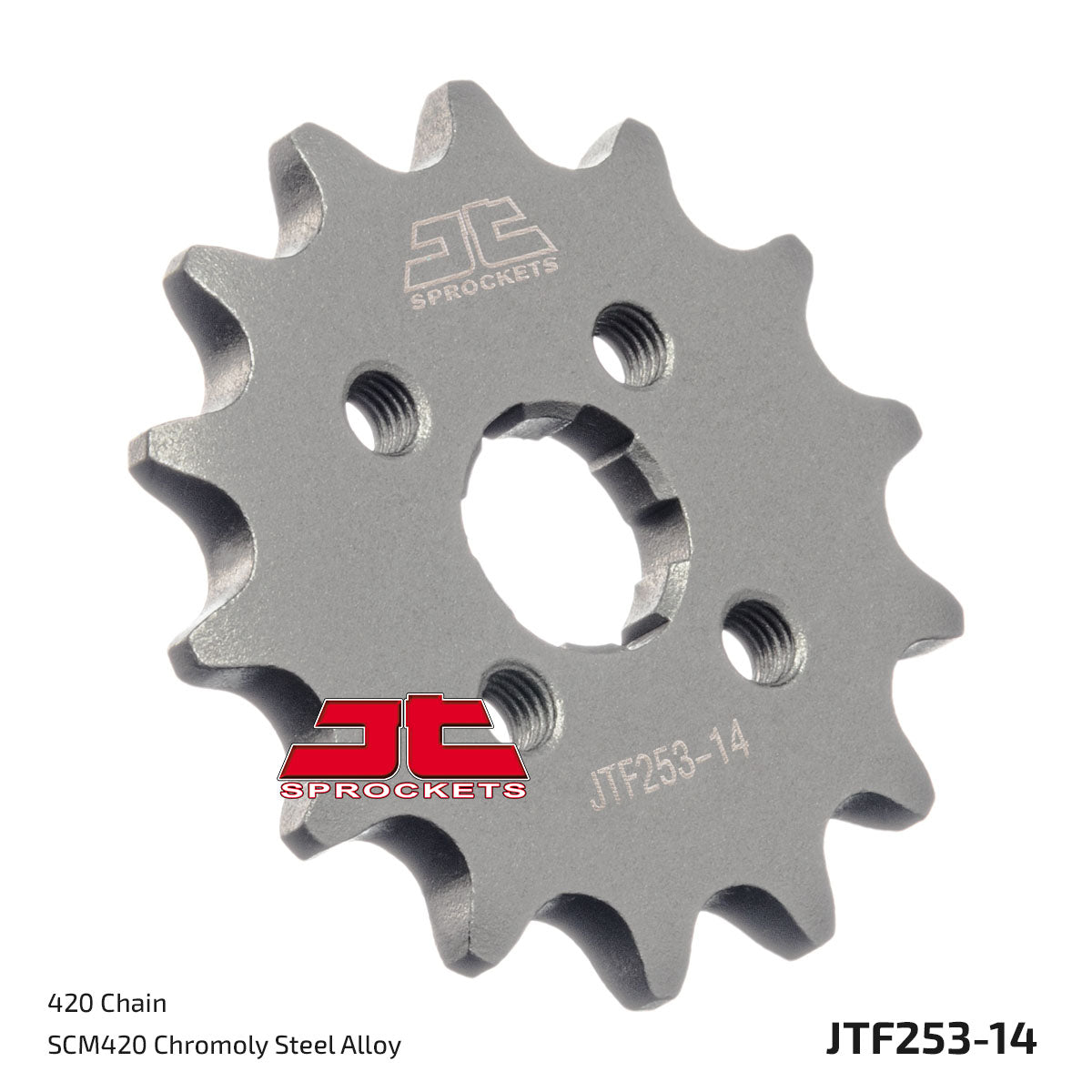 JT Sprockets Eesmine hammasratas JTF253.14, 14z, samm 420