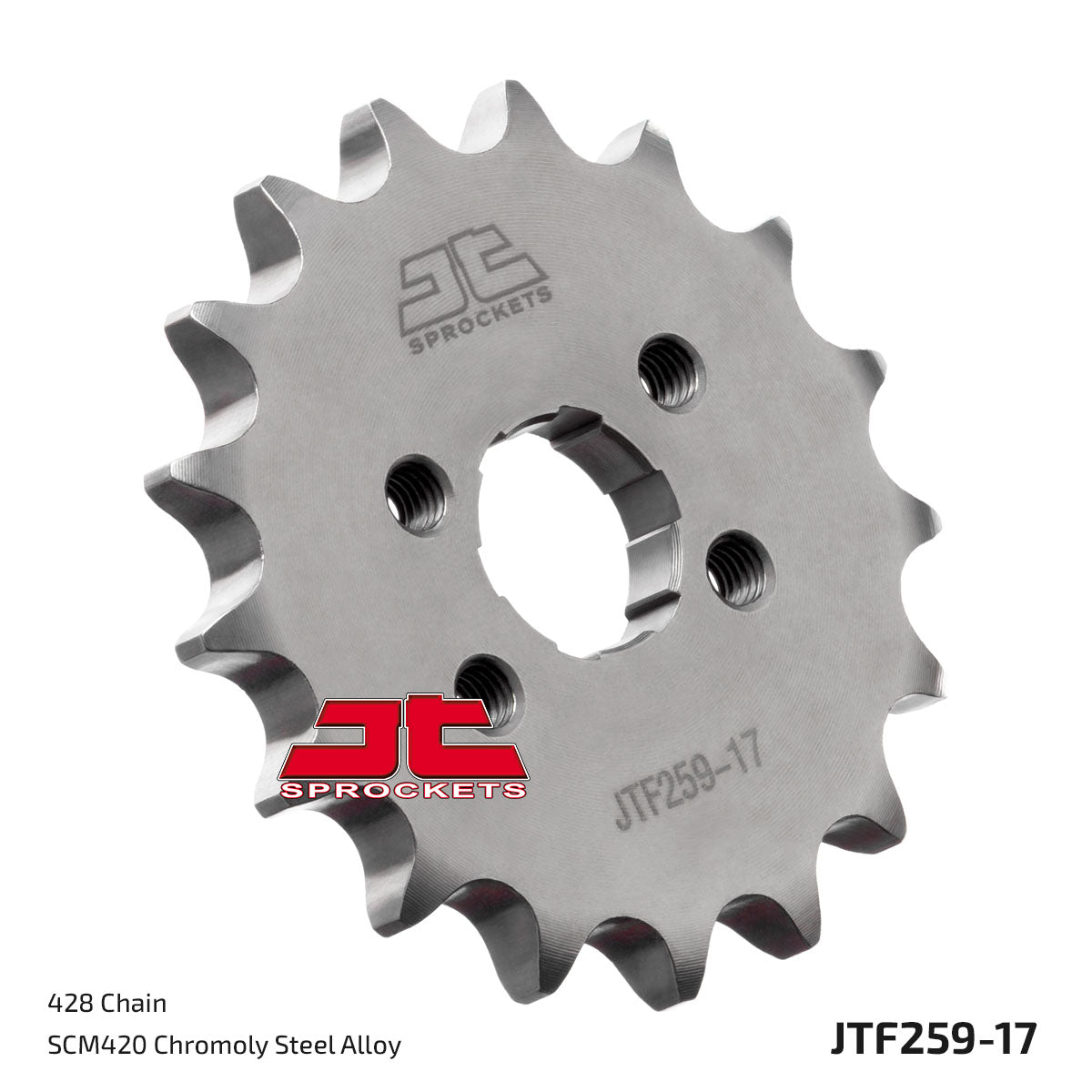 JT Sprockets Eesmine hammasratas JTF259.17, 17z, samm 428