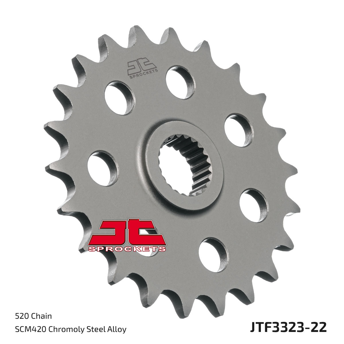 JT Sprockets Eesmine hammasratas JTF3323.22, 22z, samm 520