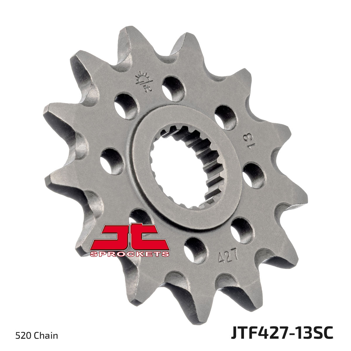 JT Sprockets Eesmine hammasratas JTF427.13SC, 13z, samm 520, isepuhastuv