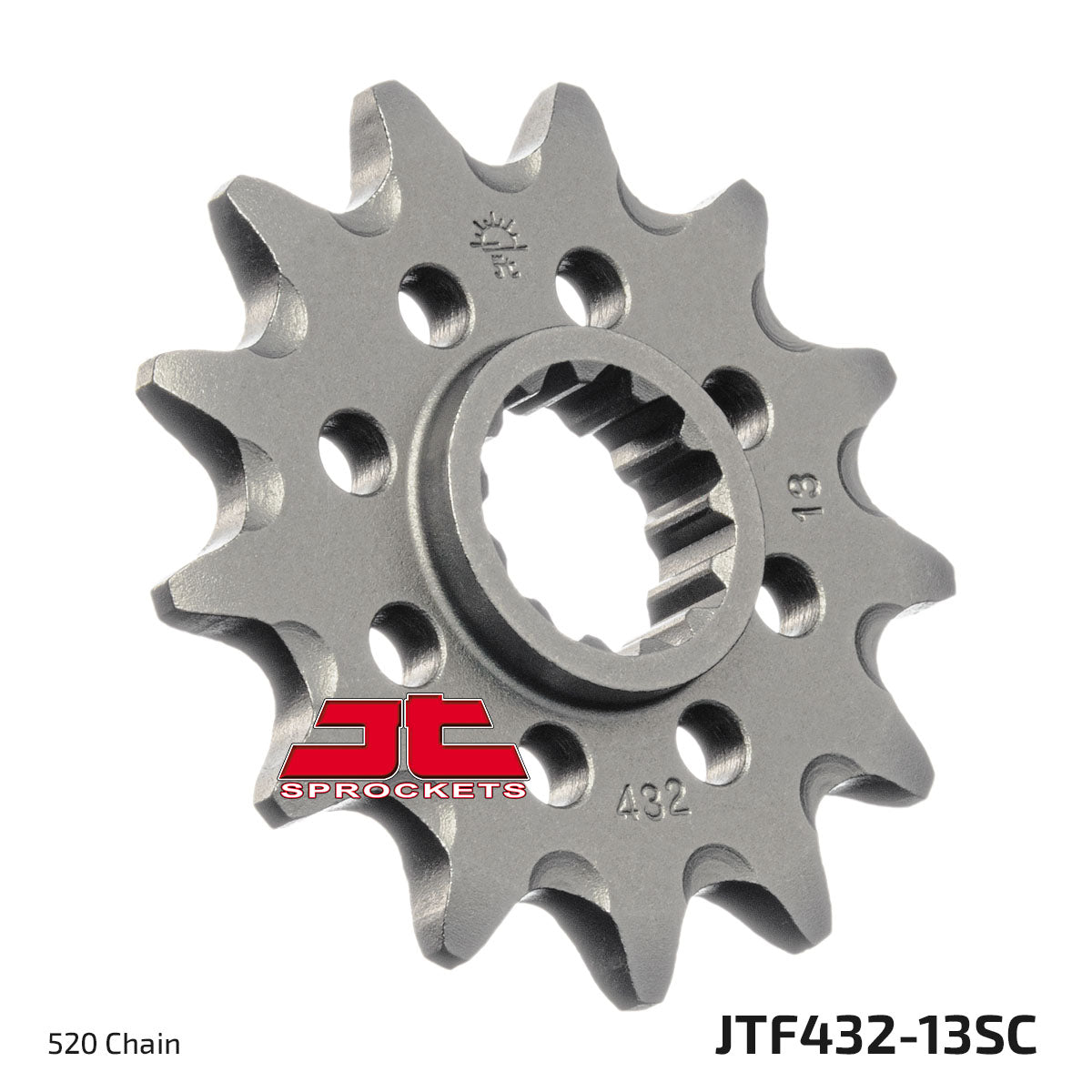 JT Sprockets Eesmine hammasratas JTF432.13SC, 13z, samm 520, isepuhastuv