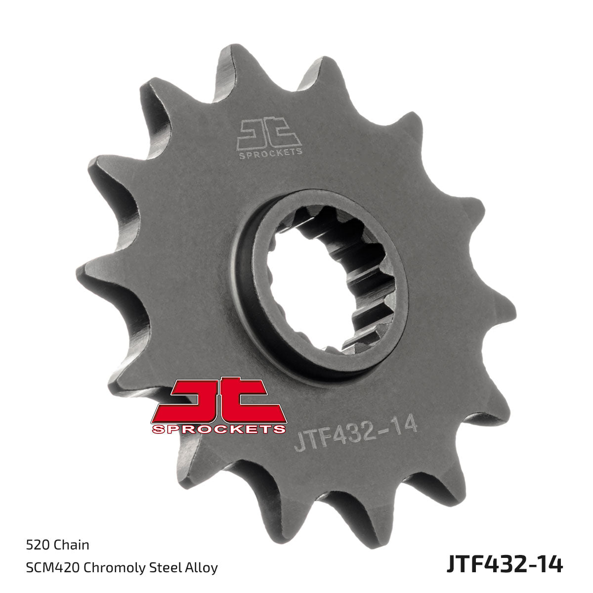 JT Sprockets Eesmine hammasratas JTF432.14, 14z, samm 520