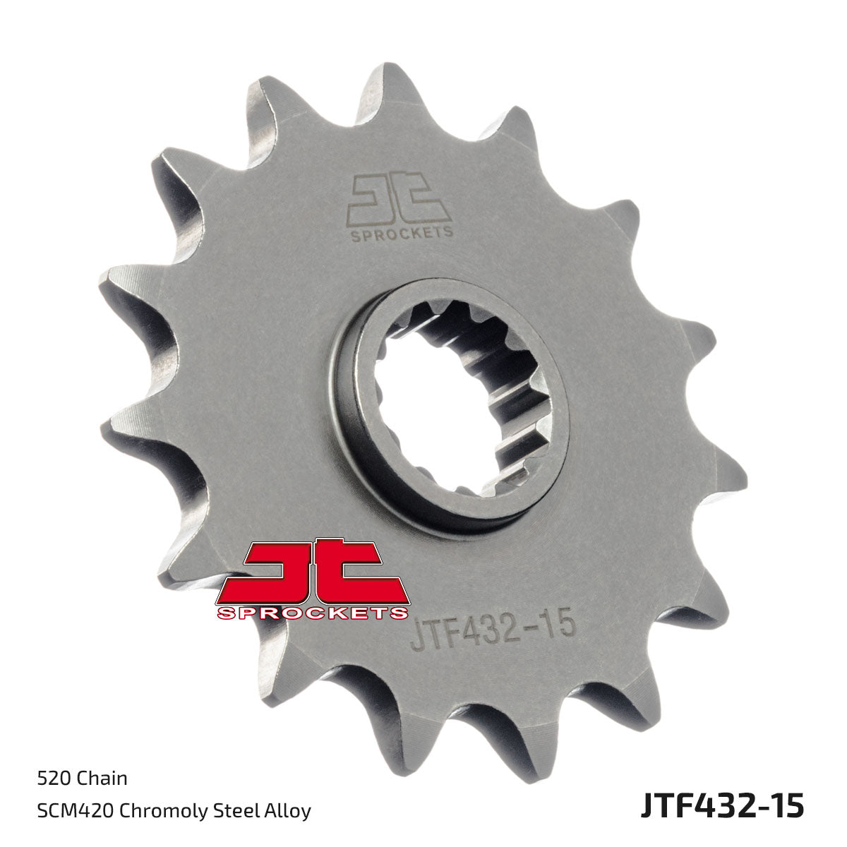 JT Sprockets Eesmine hammasratas JTF432.15, 15z, samm 520
