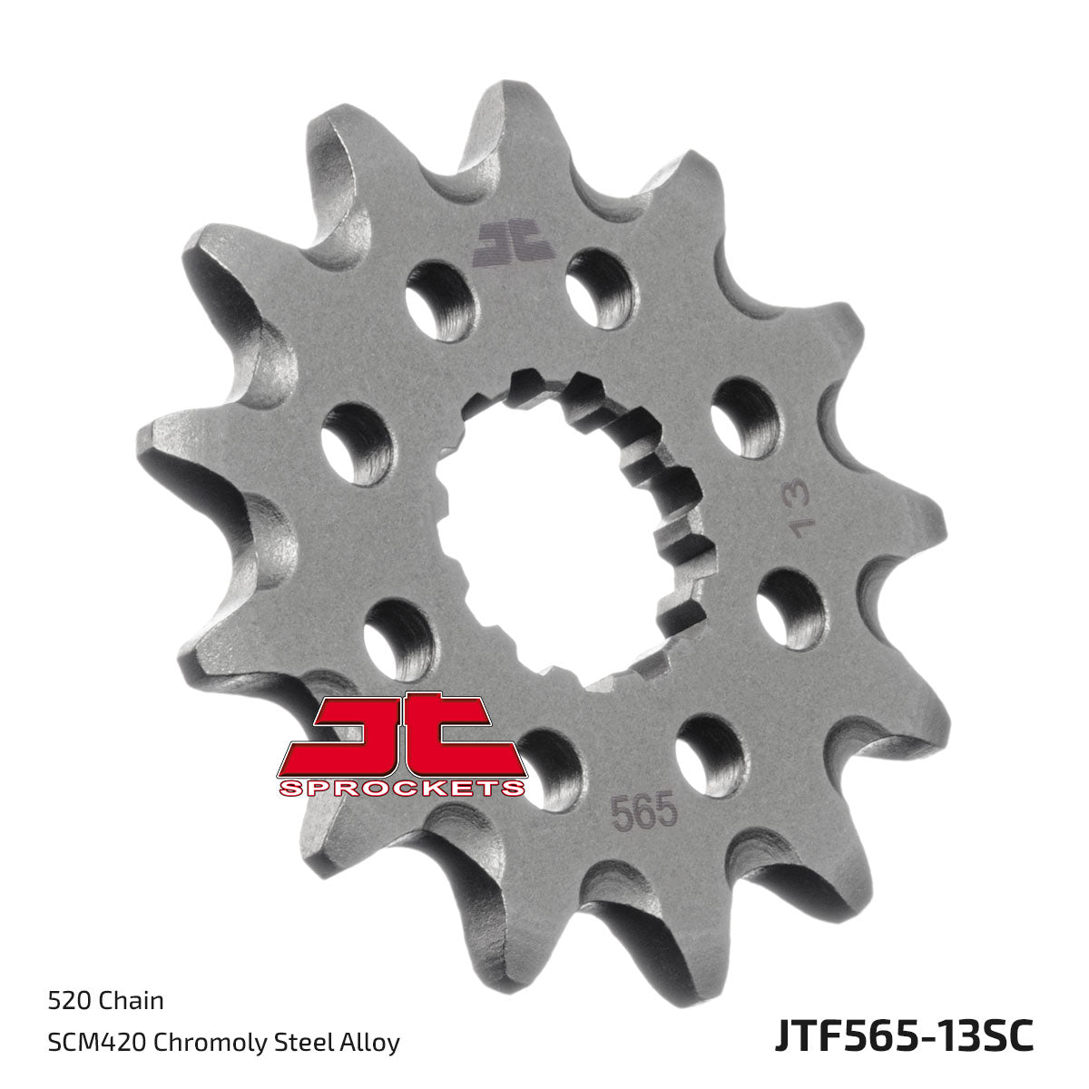 JT Sprockets Eesmine hammasratas JTF565.13SC, 13z, samm 520, isepuhastuv