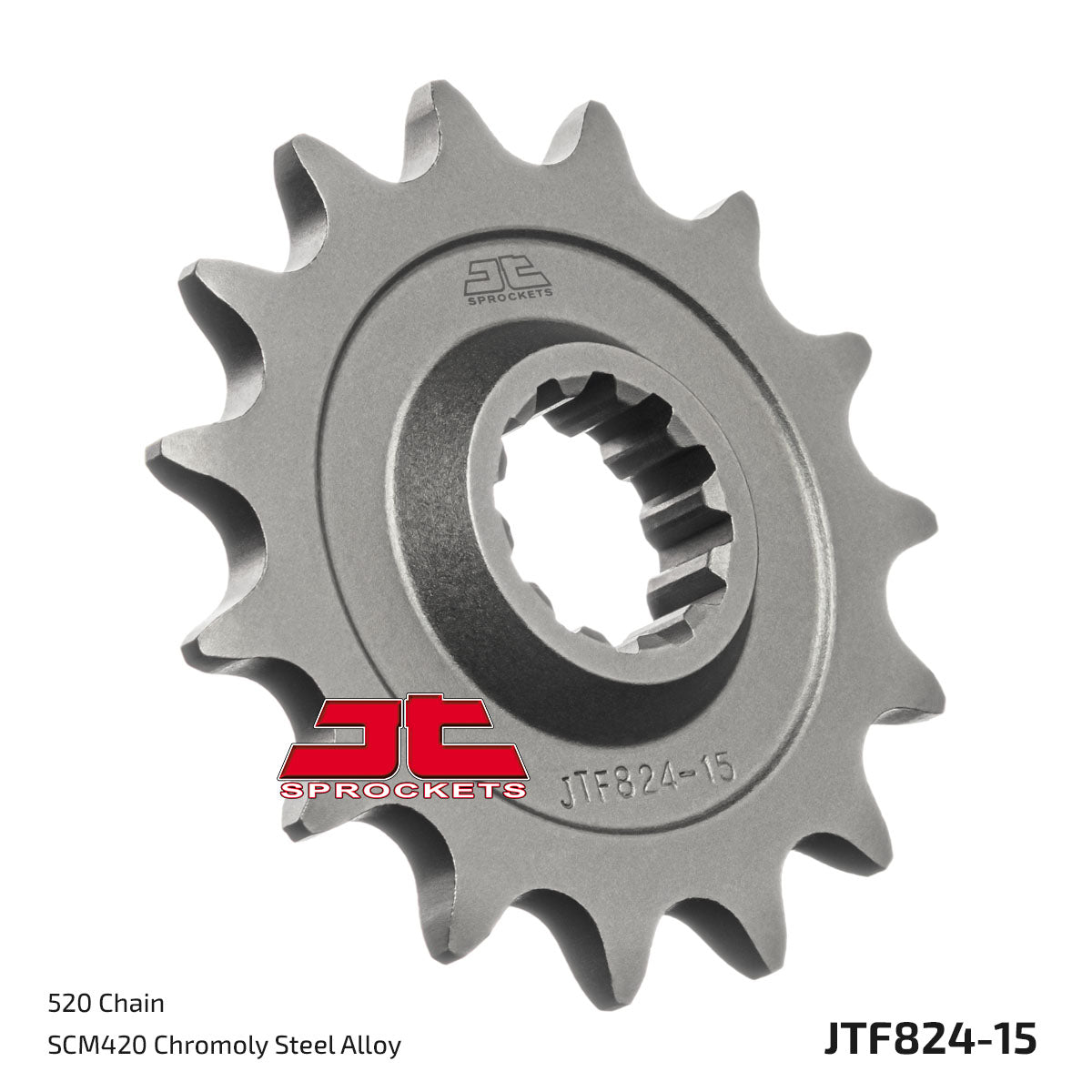 JT Sprockets Eesmine hammasratas JTF824.15, 15z, samm 520