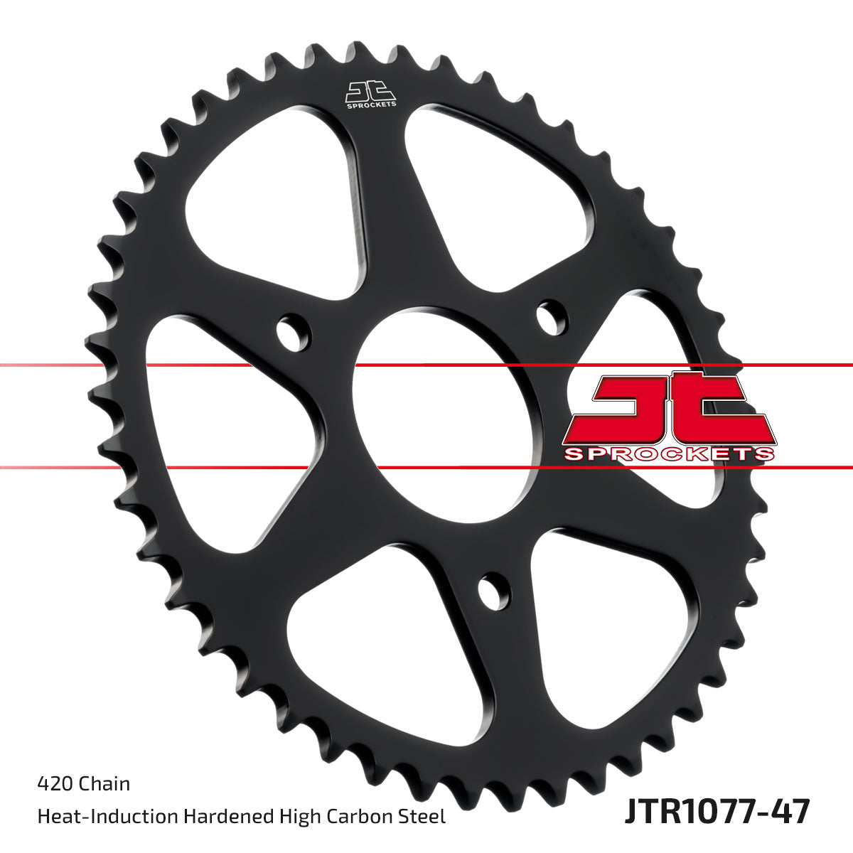 JT Sprockets Tagumine hammasratas JTR1077.47, 47z, samm 420