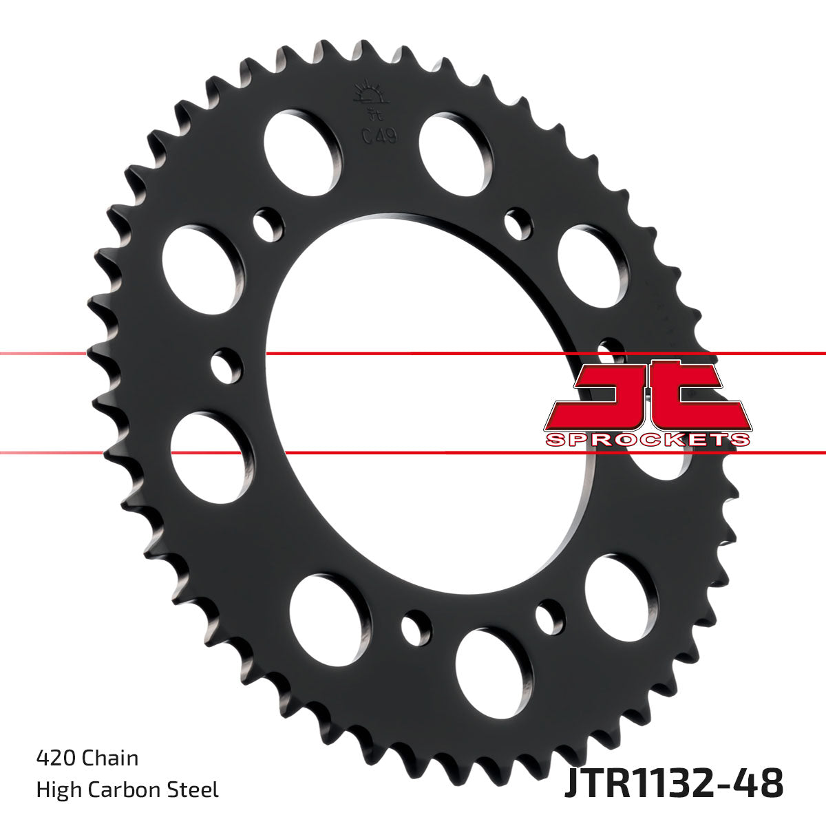 JT Sprockets Tagumine hammasratas JTR1132.48, 48z, samm 420