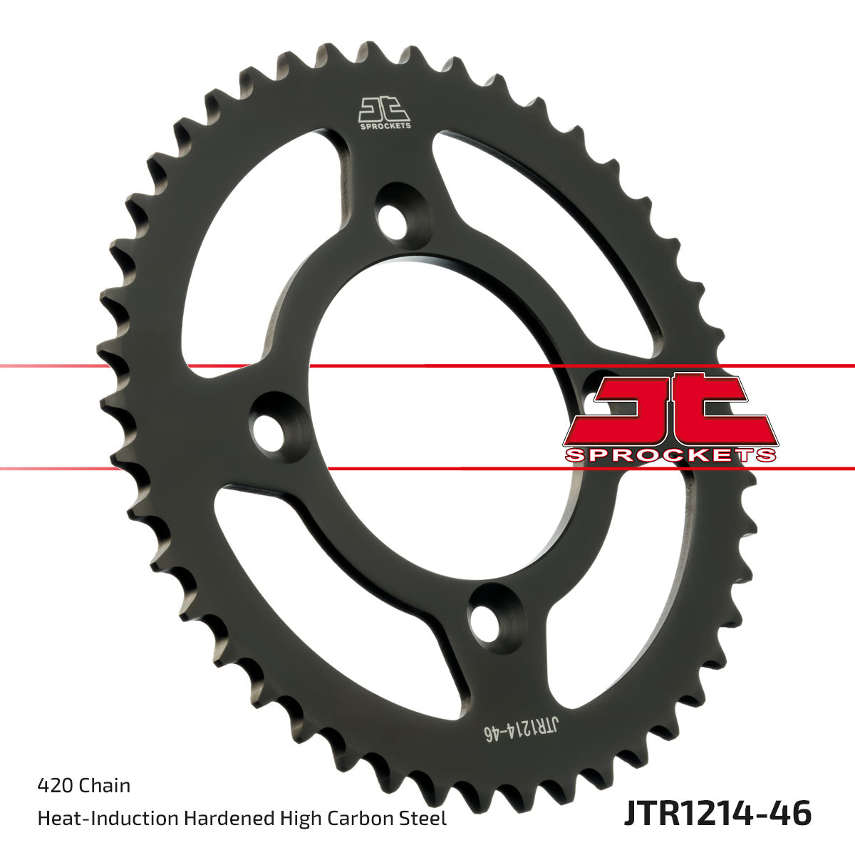 JT Sprockets Tagumine hammasratas JTR1214.46, 46z, samm 420
