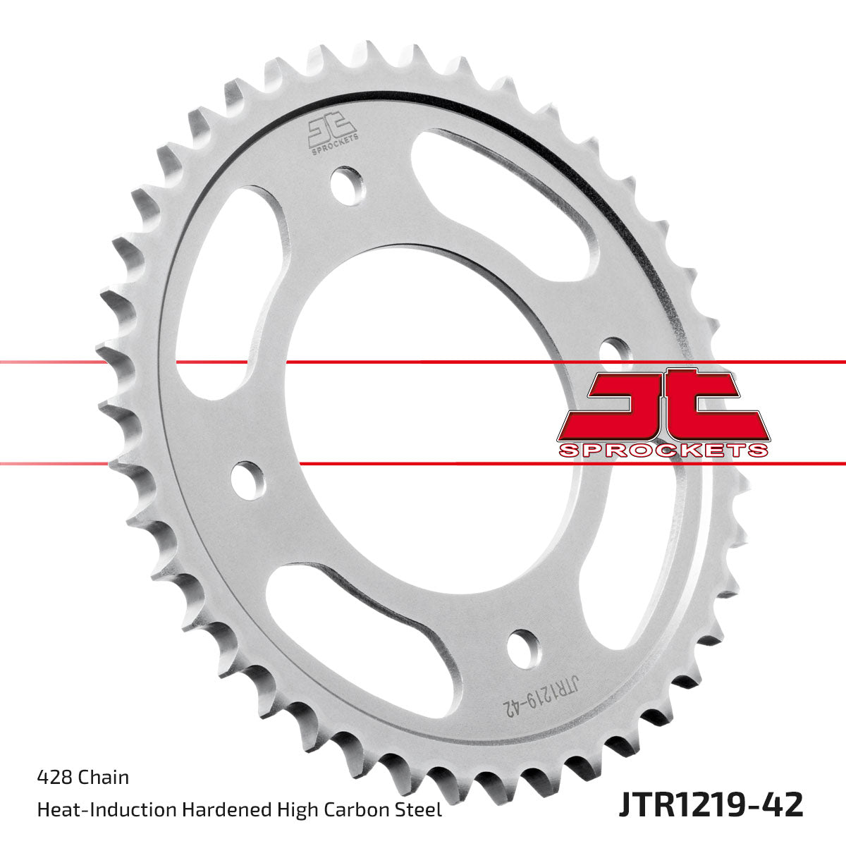 JT Sprockets Tagumine hammasratas JTR1219.42, 42z, samm 428