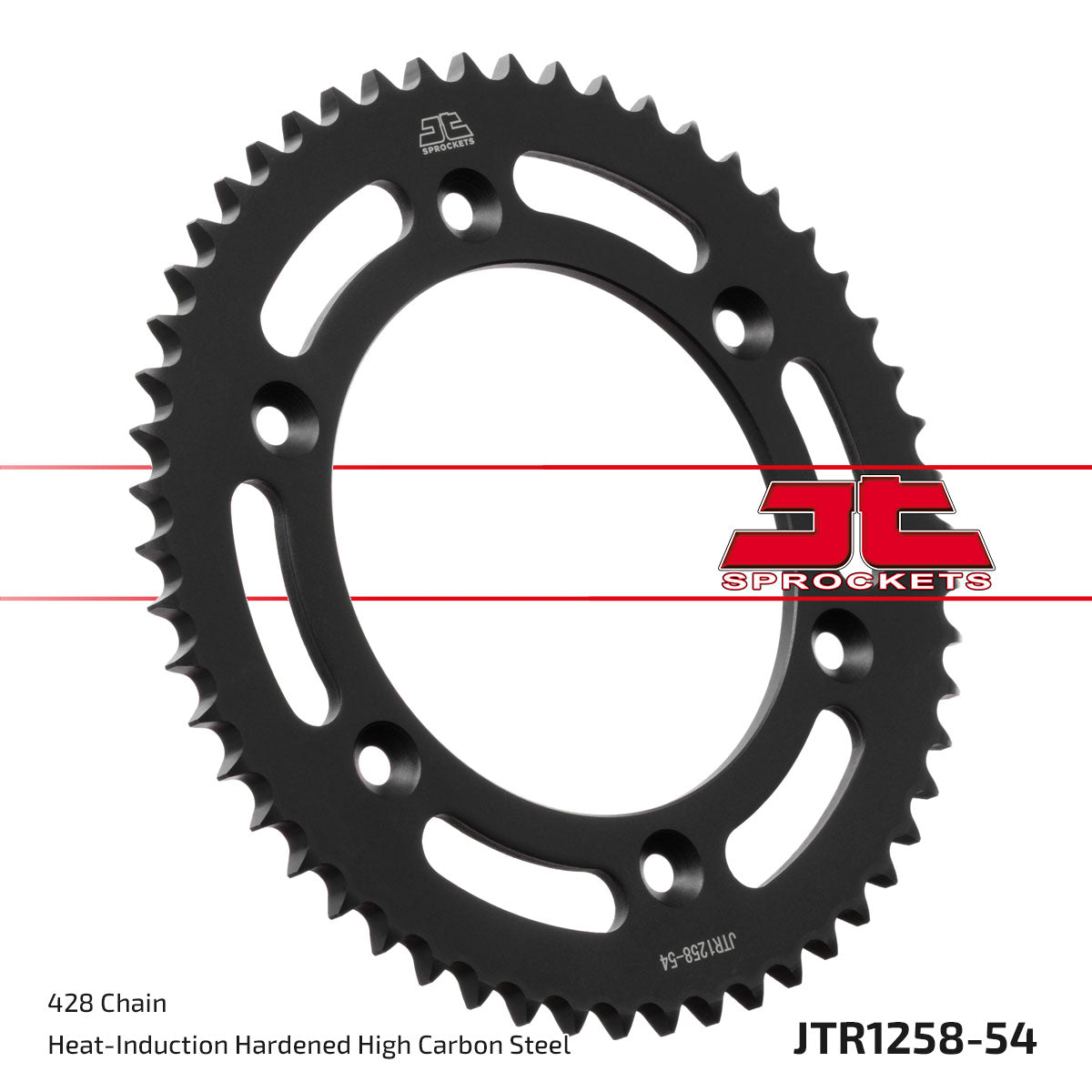JT Sprockets Tagumine hammasratas JTR1258.54, 54z, samm 428