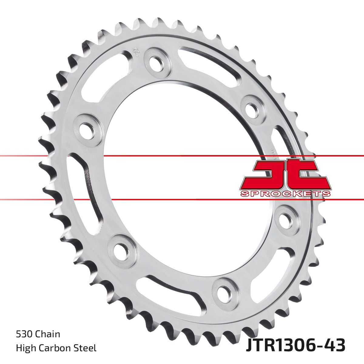 JT Sprockets Tagumine hammasratas JTR1306.43, 43z, samm 530