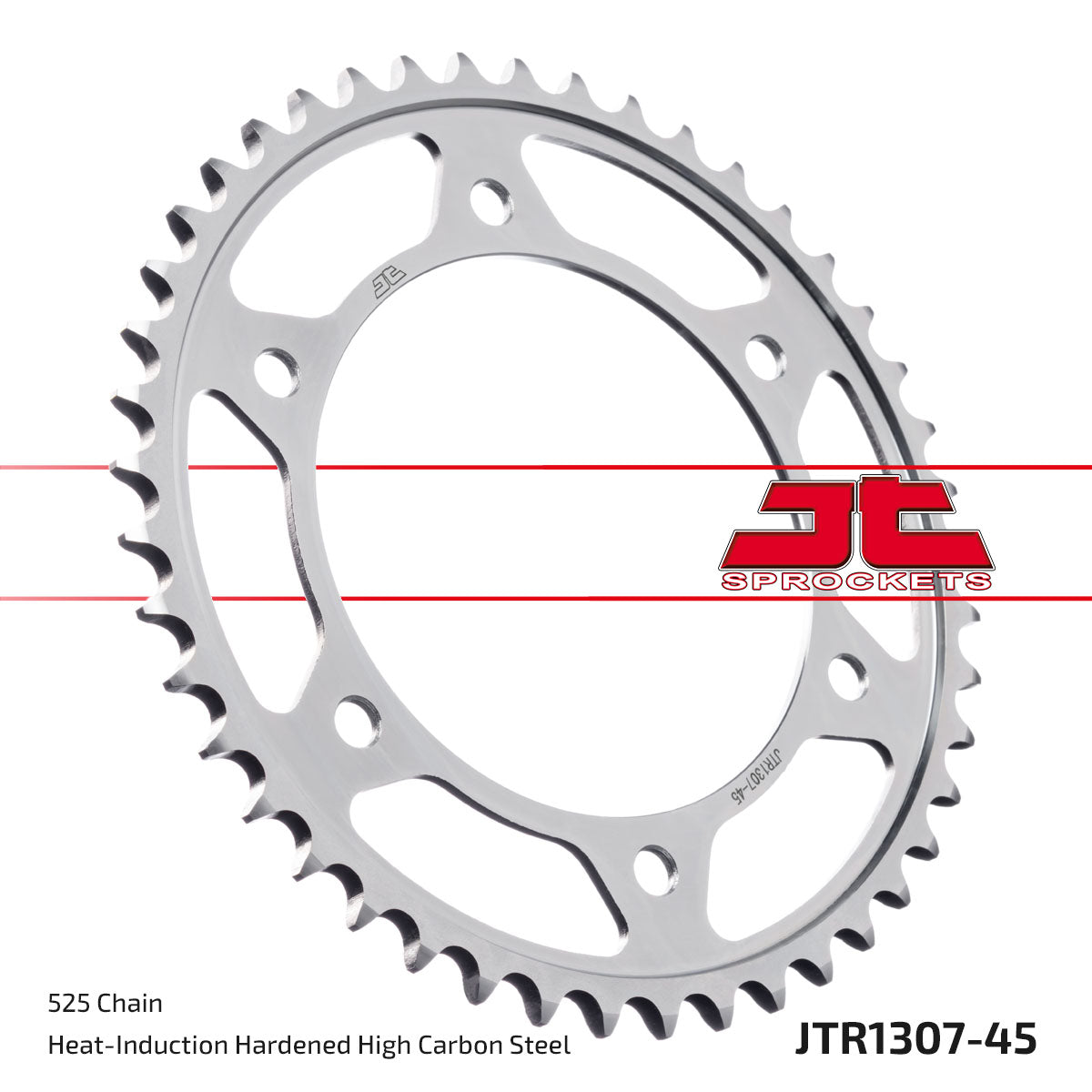 JT Sprockets Tagumine hammasratas JTR1307.45, 45z, samm 525