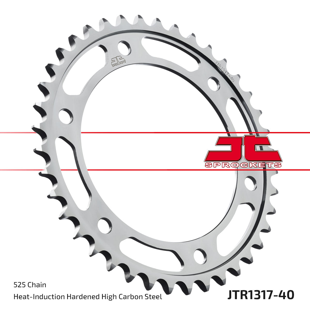 JT Sprockets Tagumine hammasratas JTR1317.40, 40z, samm 525