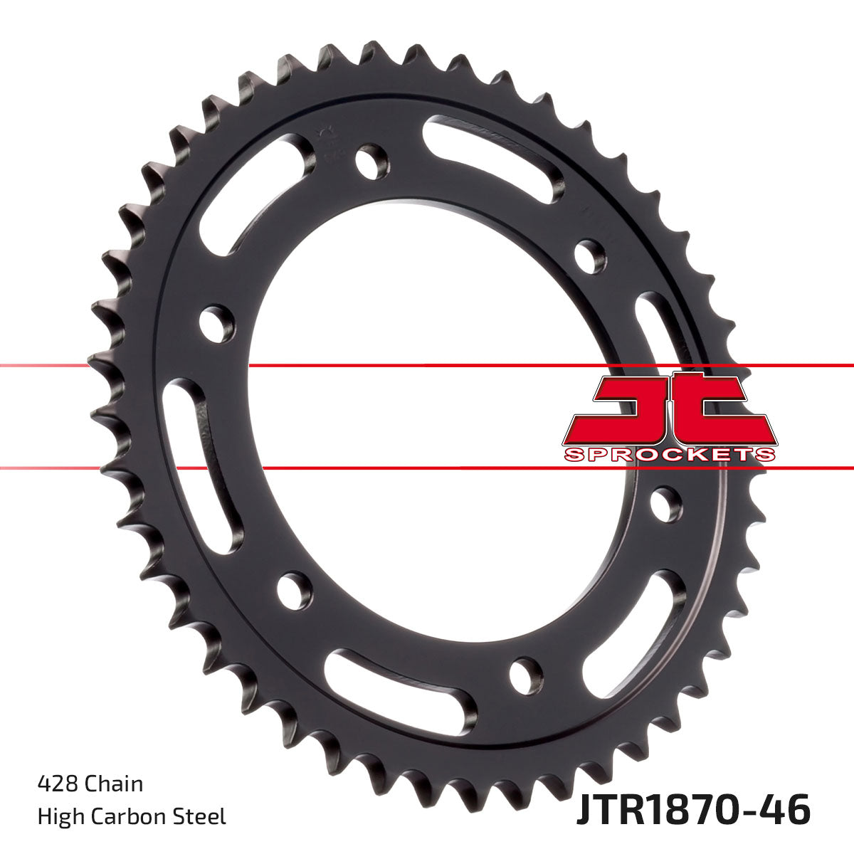 JT Sprockets Tagumine hammasratas JTR1870.46, 46z, samm 428