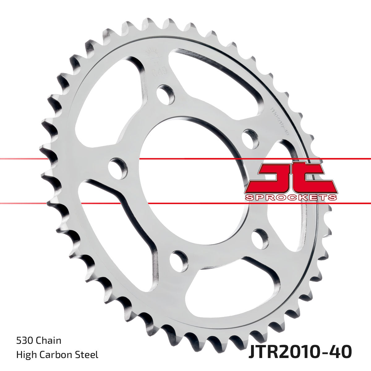 JT Sprockets Tagumine hammasratas JTR2010.40, 40z, samm 530