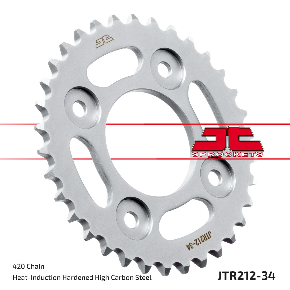 JT Sprockets Tagumine hammasratas JTR212.34, 34z, samm 420