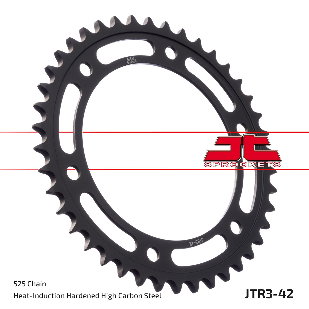 JT Sprockets Tagumine hammasratas JTR3.42, 42z, samm 525
