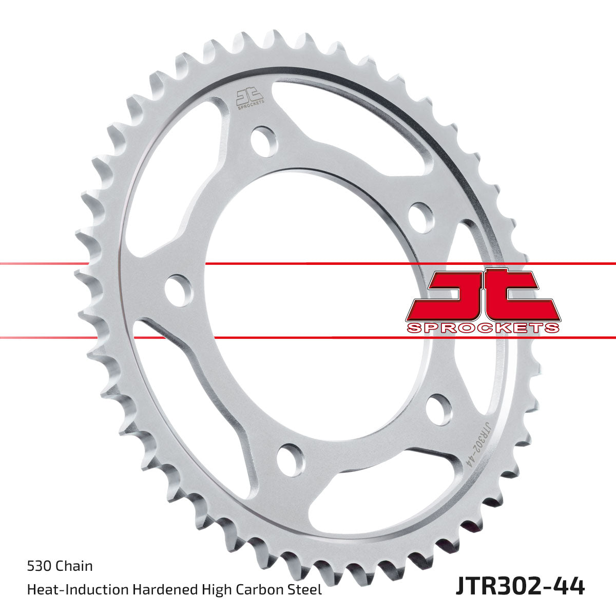 JT Sprockets Tagumine hammasratas JTR302.44, 44z, samm 530