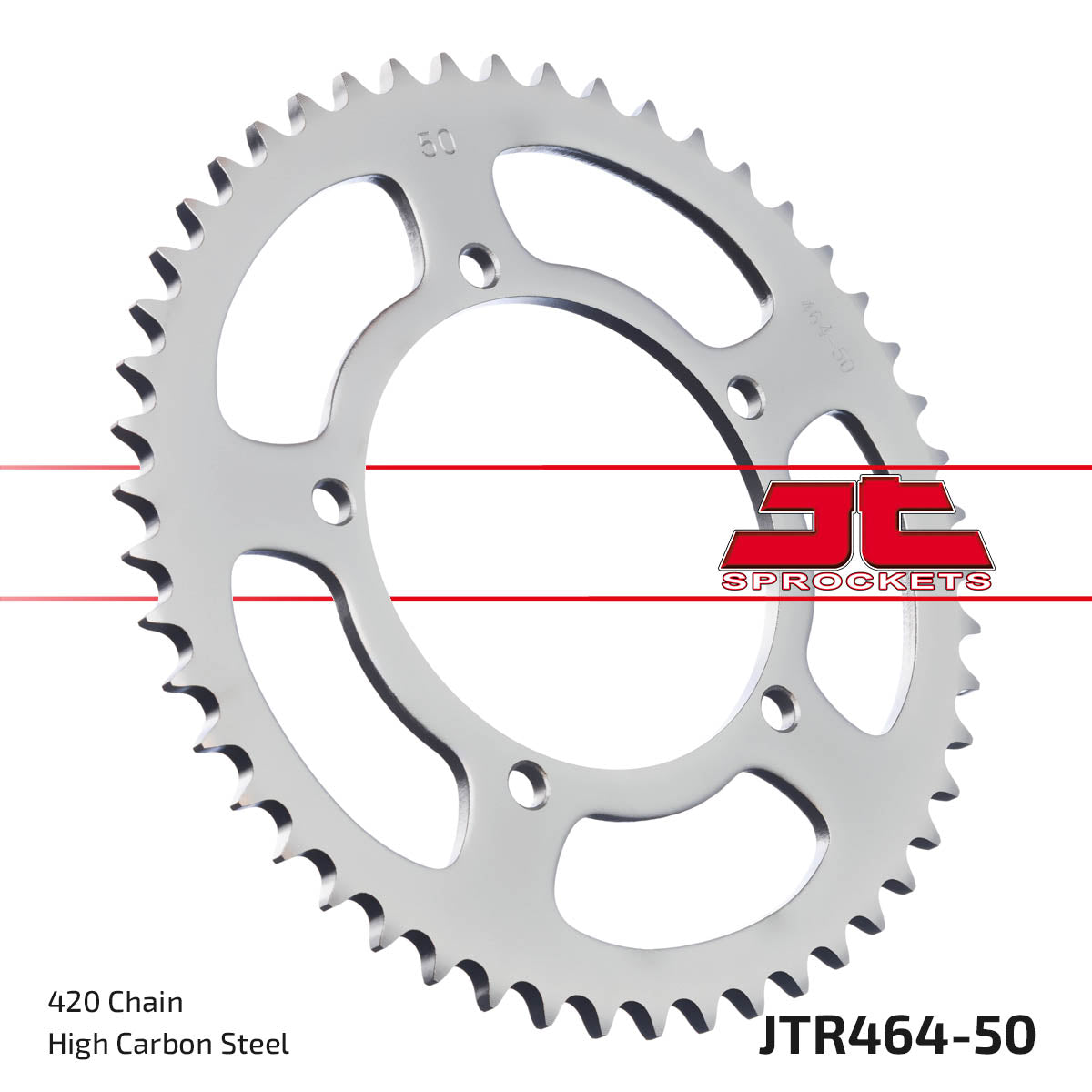 JT Sprockets Tagumine hammasratas JTR464.50, 50z, samm 420