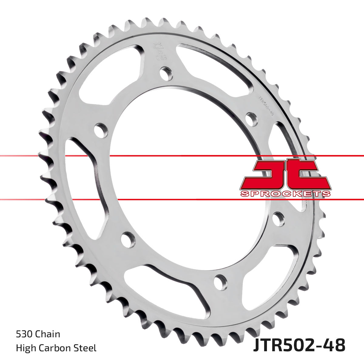 JT Sprockets Tagumine hammasratas JTR502.48, 48z, samm 530