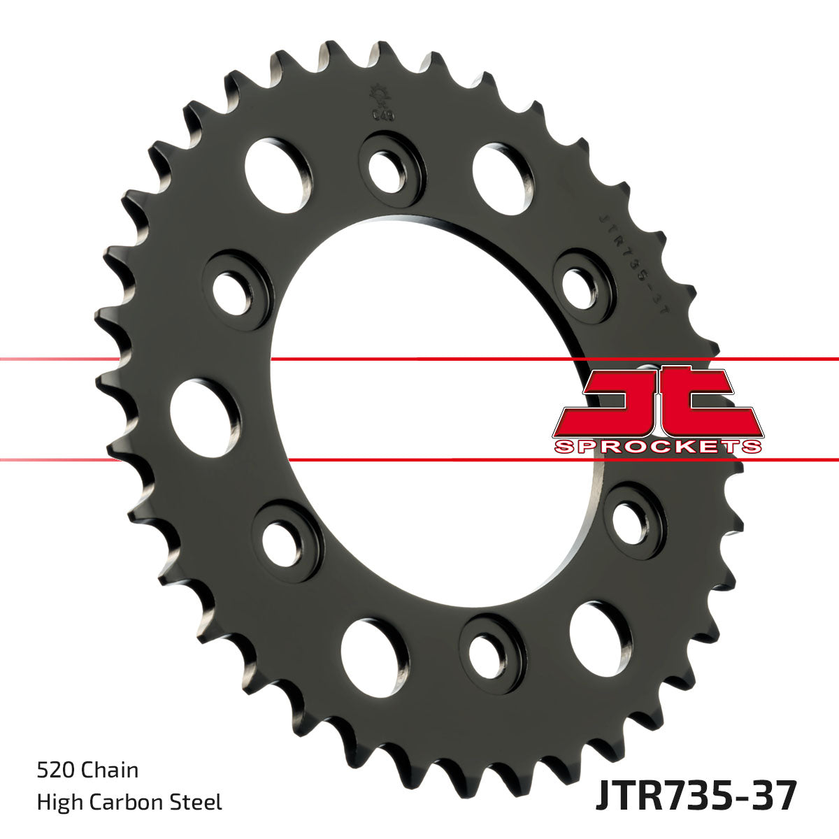 JT Sprockets Tagumine hammasratas JTR735.37, 37z, samm 520