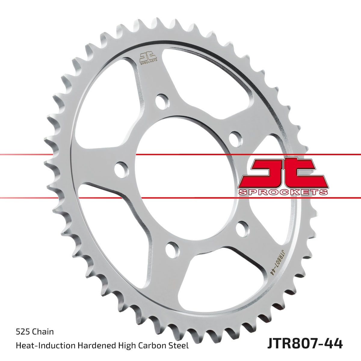 JT Sprockets Tagumine hammasratas JTR807.44, 44z, samm 525