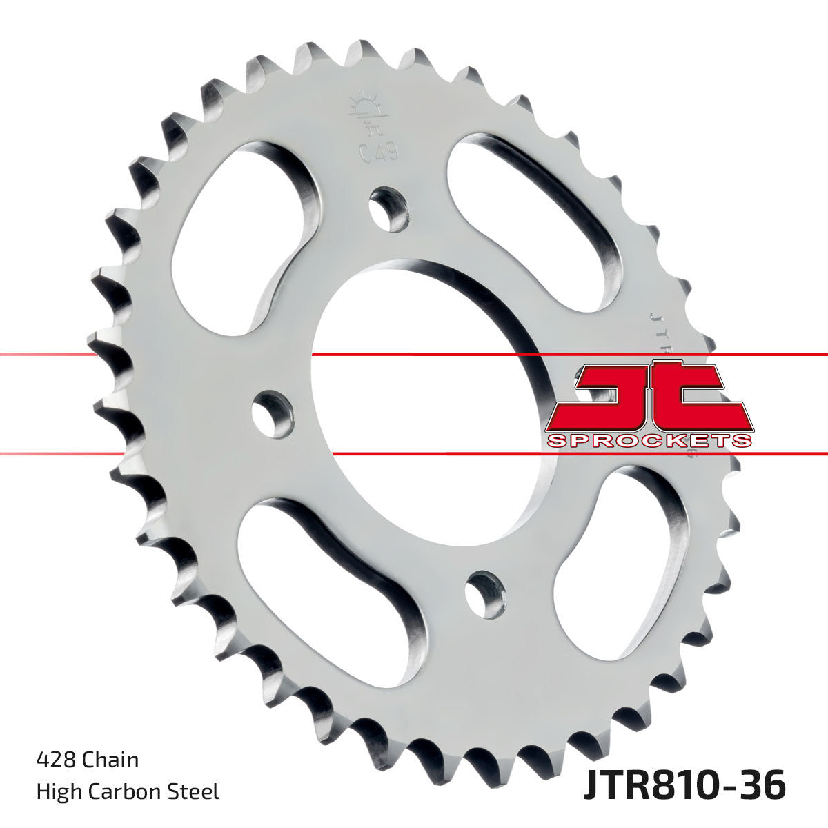 JT Sprockets Tagumine hammasratas JTR810.36, 36z, samm 428