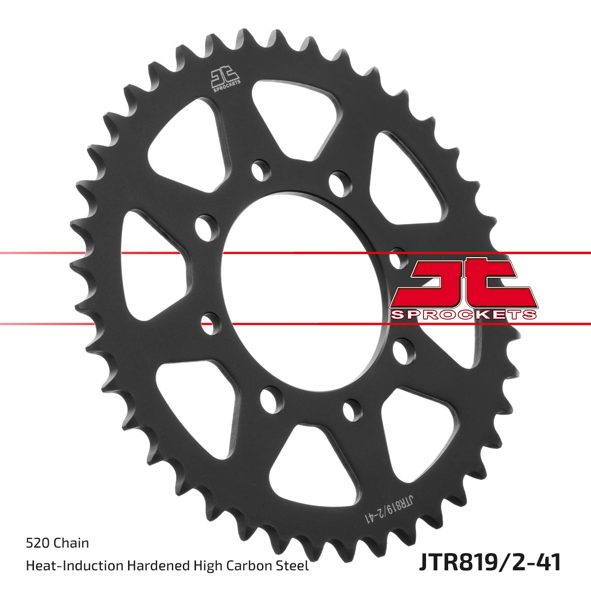 JT Sprockets Tagumine hammasratas JTR819/2.41, 41z, samm 520