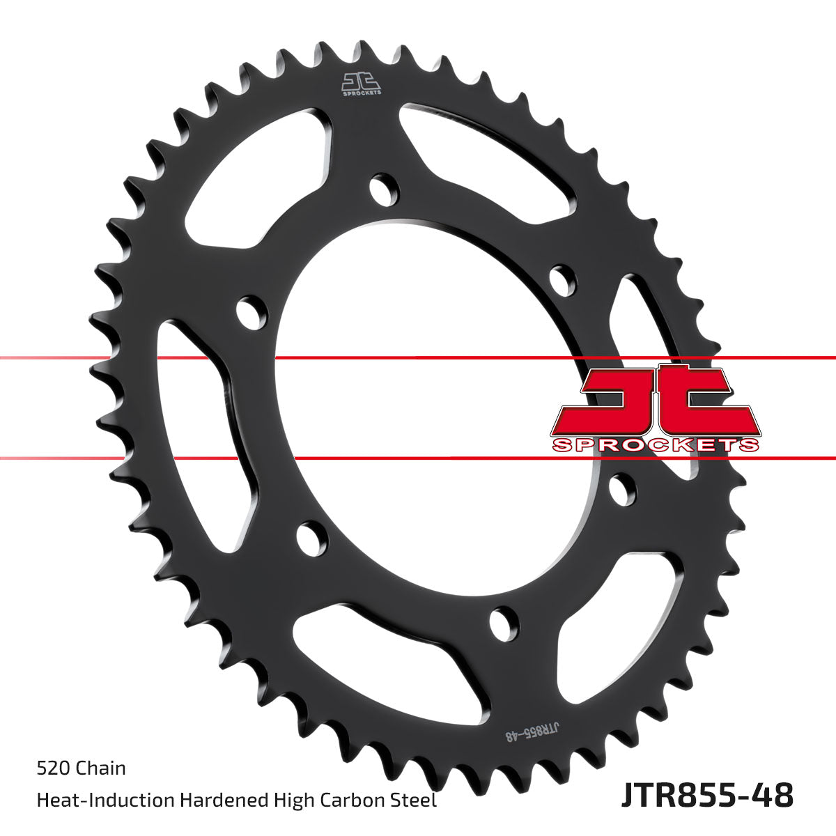 JT Sprockets Tagumine hammasratas JTR855.48, 48z, samm 520