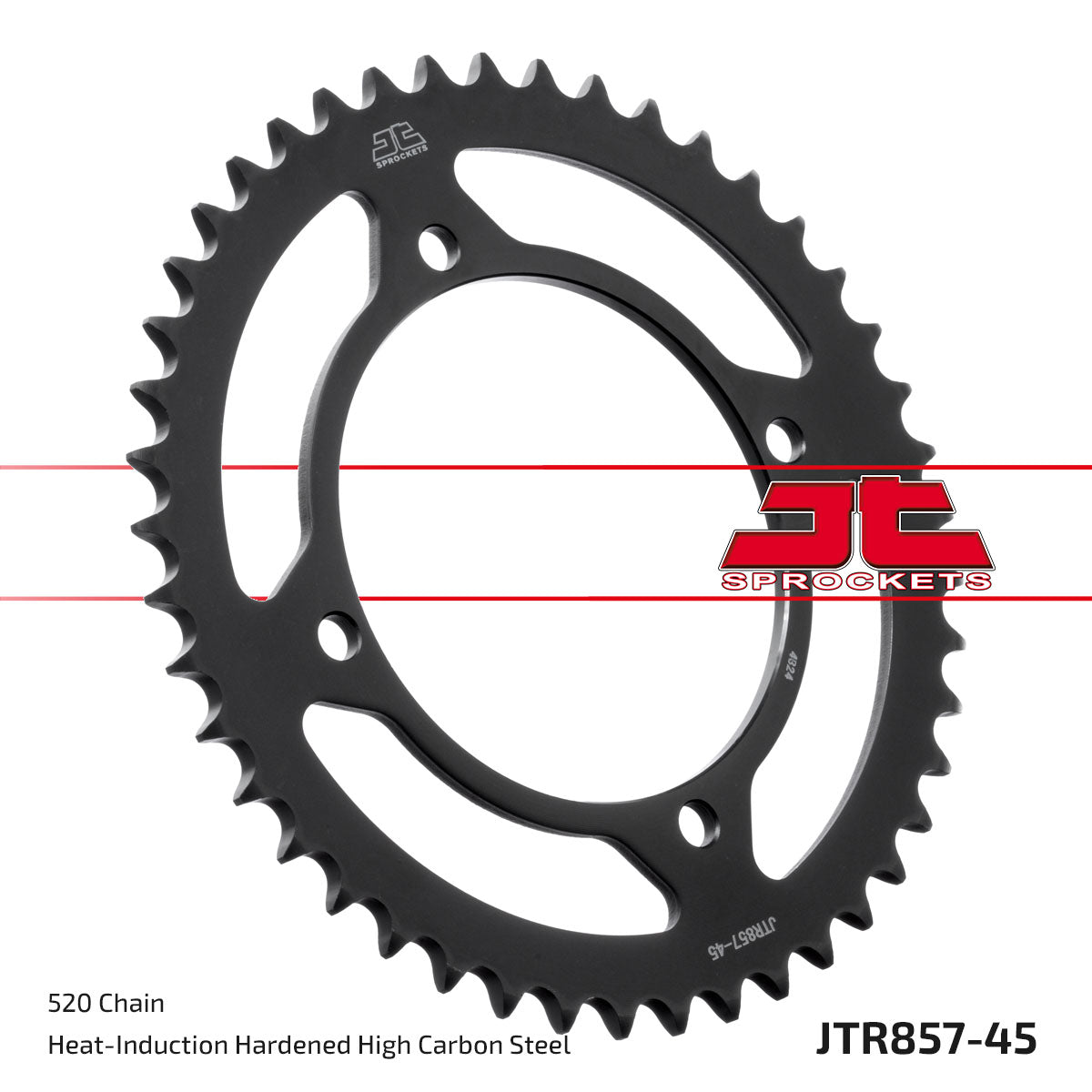 JT Sprockets Tagumine hammasratas JTR857.45, 45z, samm 520