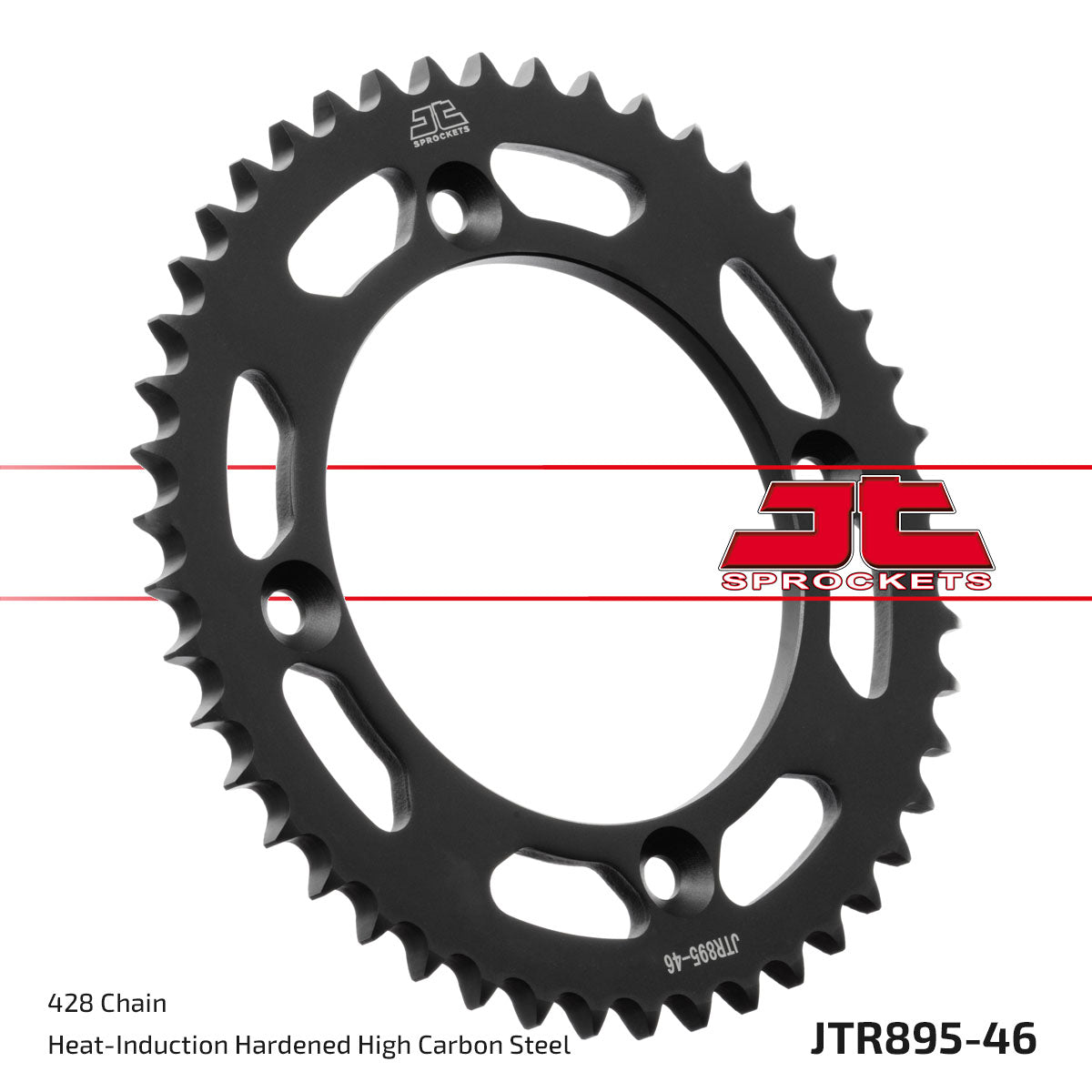 JT Sprockets Tagumine hammasratas JTR895.46, 46z, samm 428