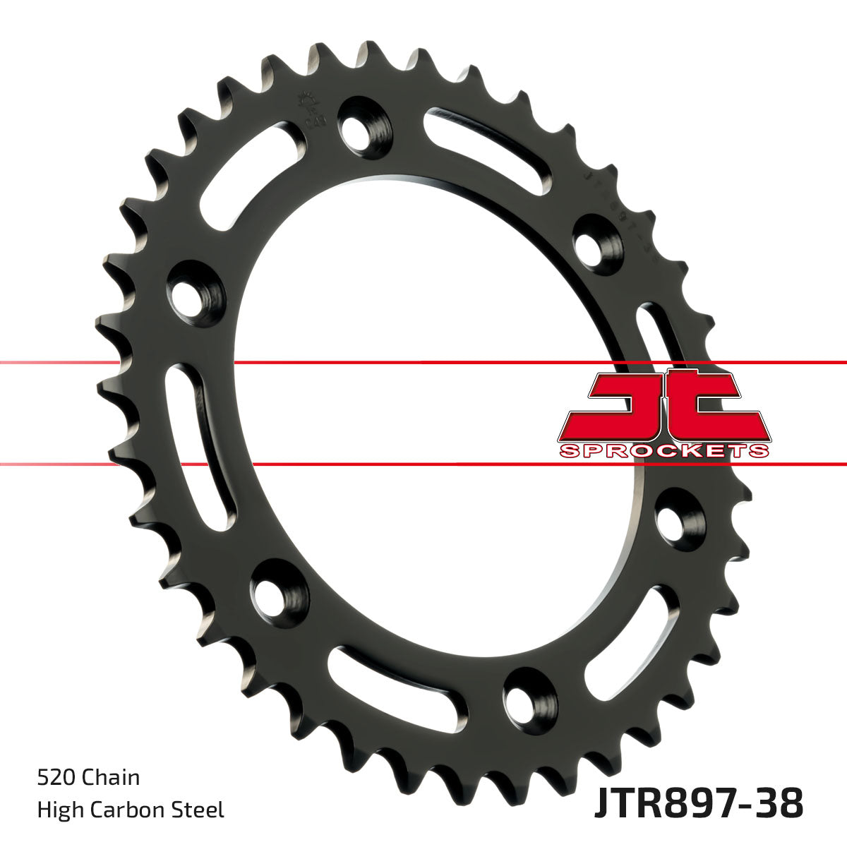 JT Sprockets Tagumine hammasratas JTR897.38, 38z, samm 520