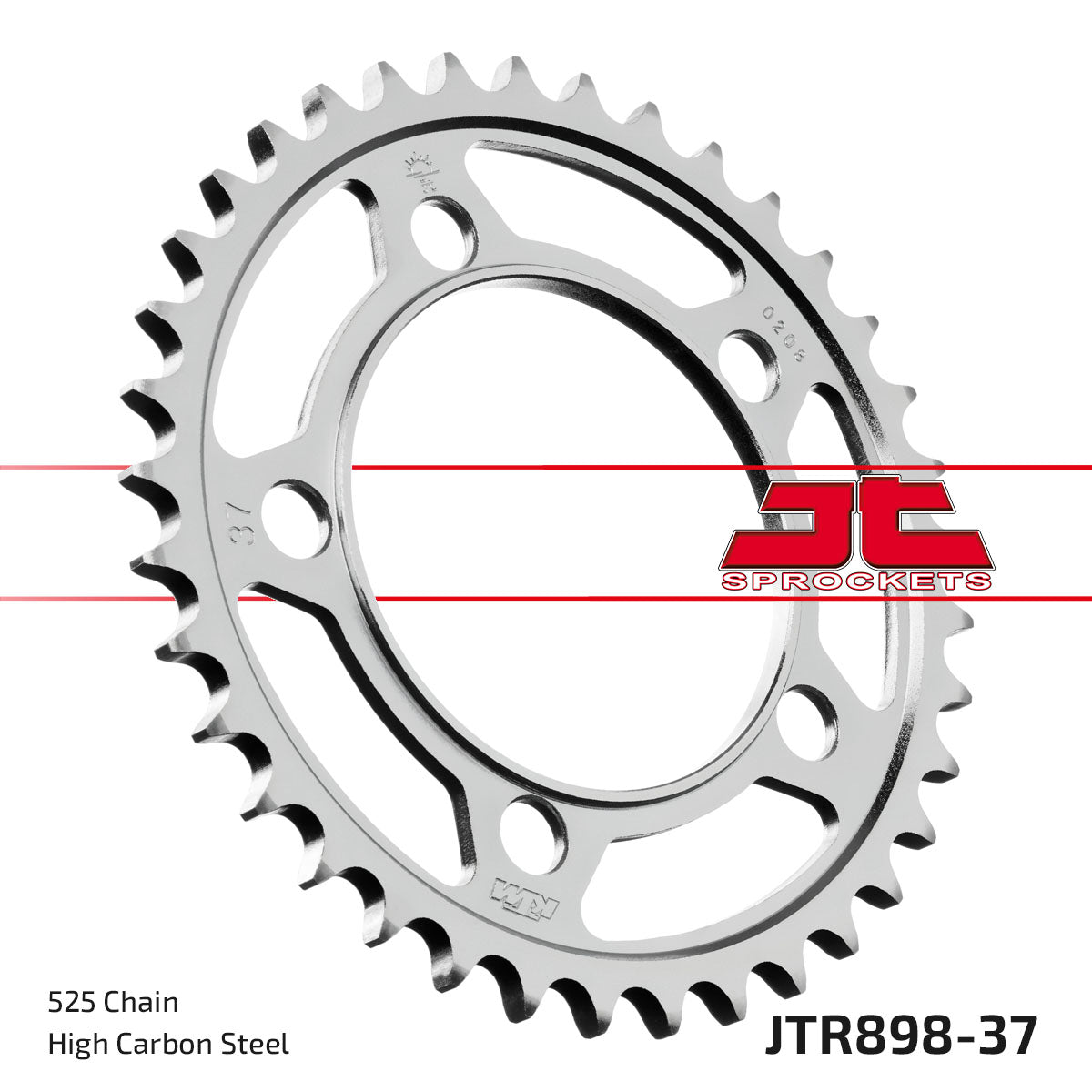 JT Sprockets Tagumine hammasratas JTR898.37, 37z, samm 525