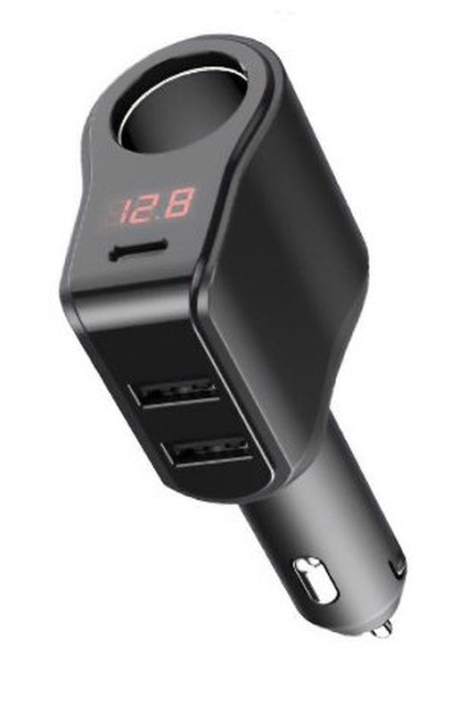 eXtreme Autolaadija USB-C + 2x USB + sigaretisüütaja pesa, 45 W