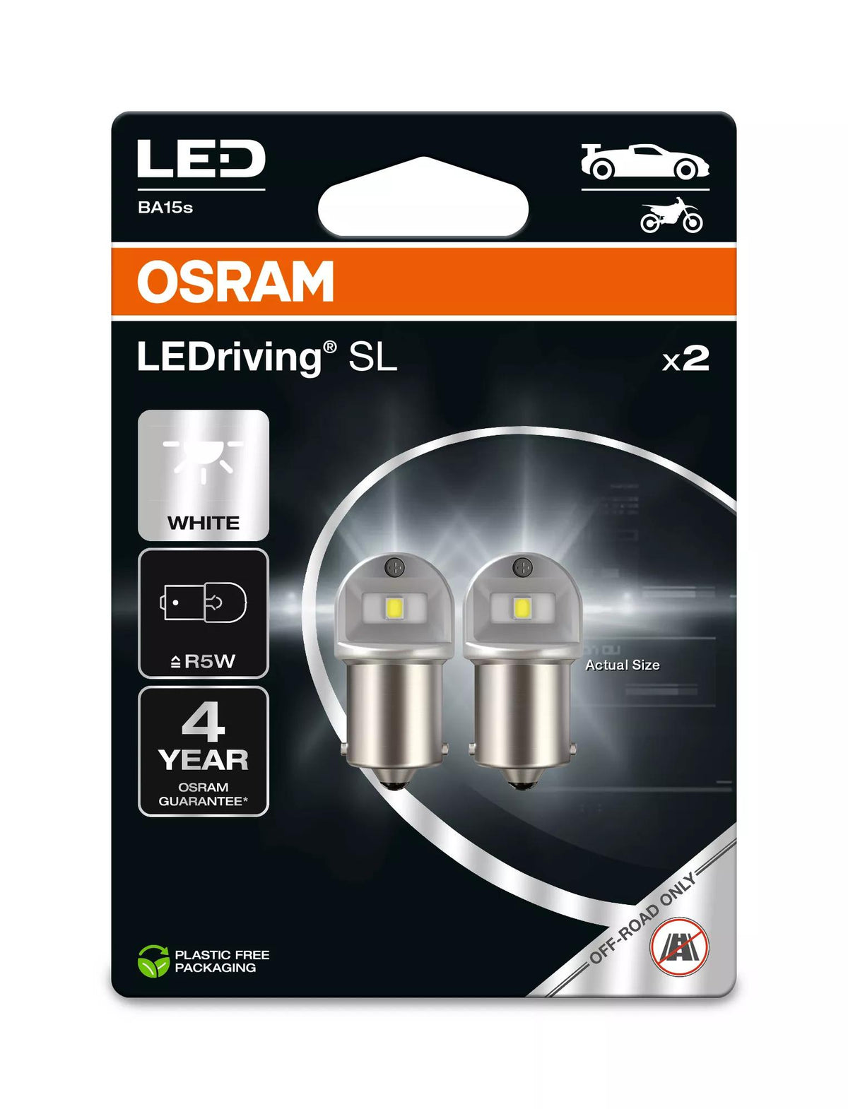 OSRAM LEDriving SL R5W 12 V LED-signaalpirn
