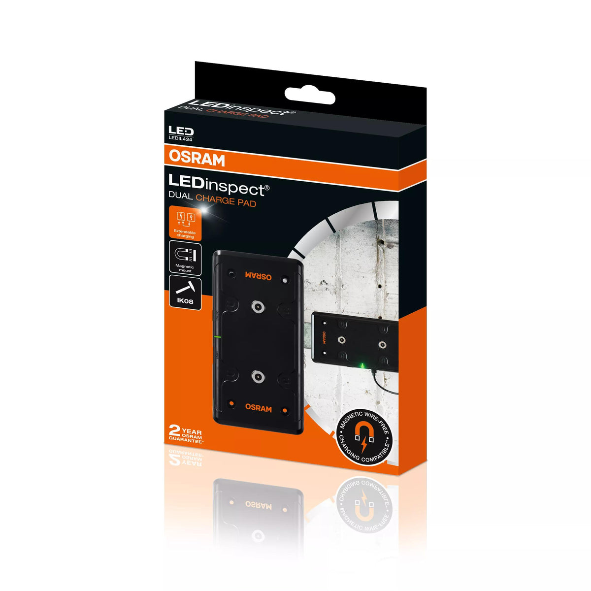 OSRAM LEDinspect DUAL CHARGE PAD laadimisalus