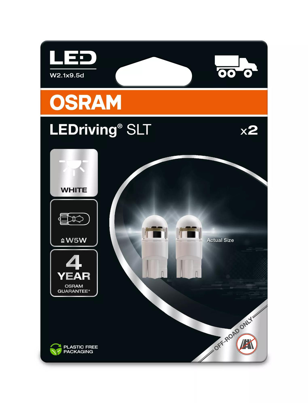 OSRAM LEDriving SLT W5W 24 V 1 W LED-salongipirn