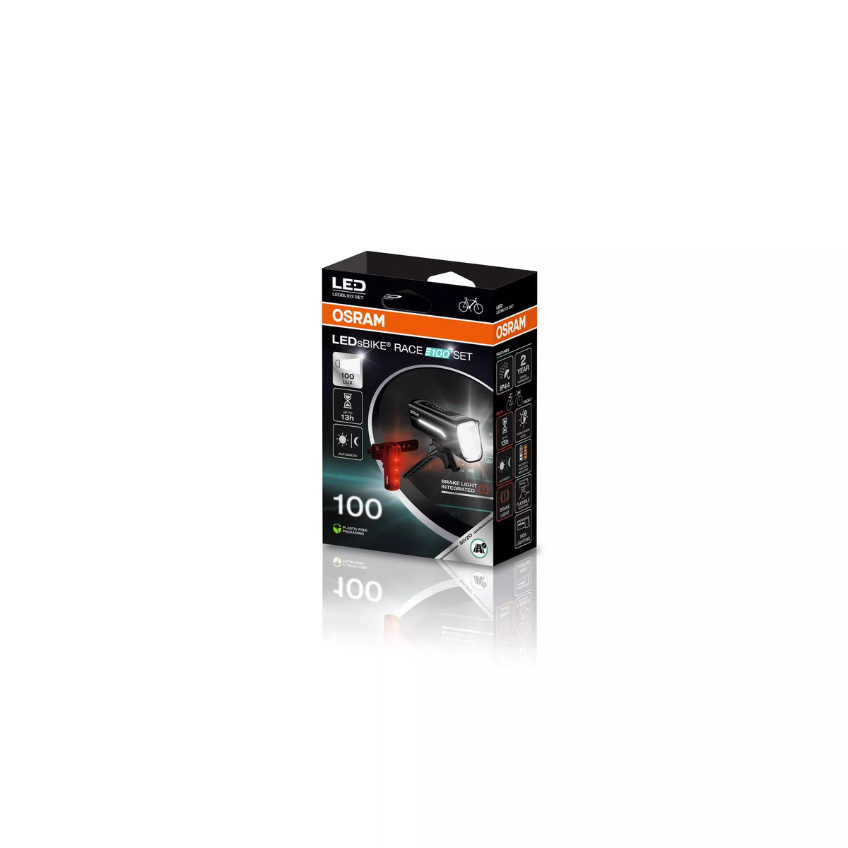 OSRAM LEDsBIKE RACE 100 SET jalgrattatuli