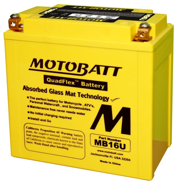 Motobatt Mootorratta aku 12V 20Ah 240A, plusspool paremal