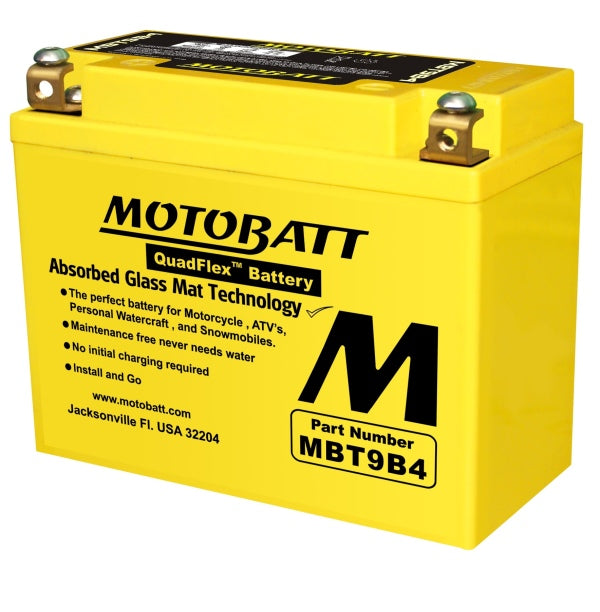Motobatt Mootorratta aku 6V 6Ah 90A, plusspool paremal