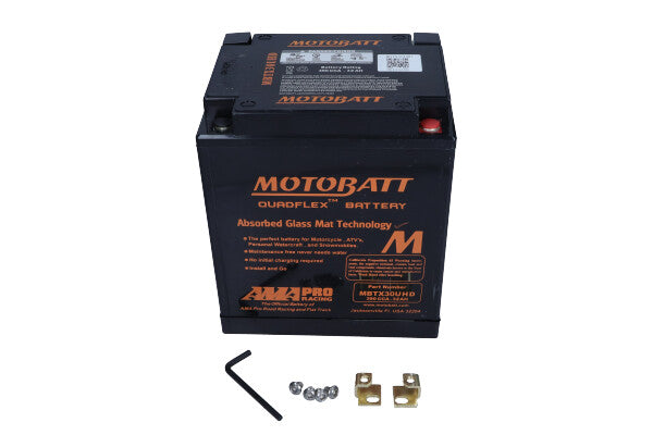 Motobatt Mootorratta aku 12V 32Ah 390A, plusspool paremal