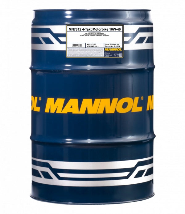 Mannol 7812 Motorbike 4-Takt 10W-40 mootorratta mootoriõli