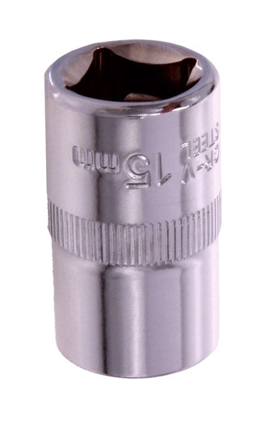 ROOKS Padrun 1/2″ 6-kantne 15 mm
