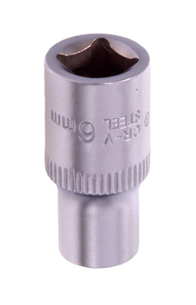 ROOKS Padrun 1/4″ 6-kantne 6 mm