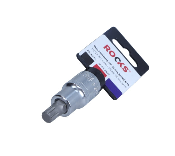 ROOKS Otsakupesa 1/2″ 55 mm SPLINE M 10