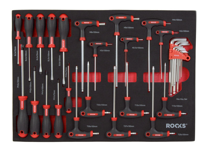 ROOKS Tööriistakapp STRONG GARAGE tööriistadega 276 osa