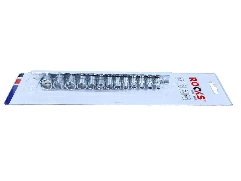 ROOKS SLIM padrunite komplekt siinil 1/4″ 4-14 mm 13 osa