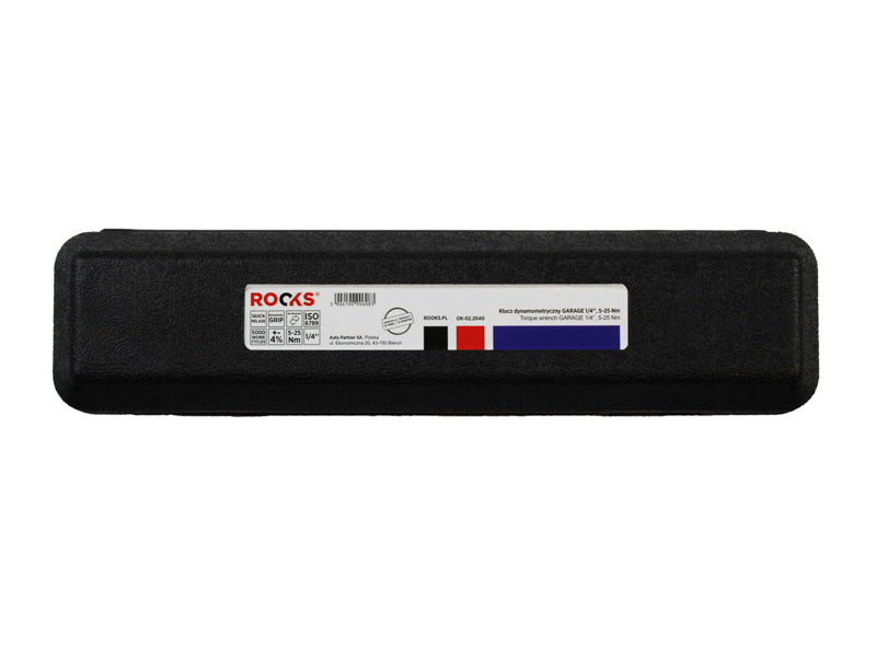 ROOKS Momentvõti GARAGE kahesuunaline 1/4″ 5-25 Nm