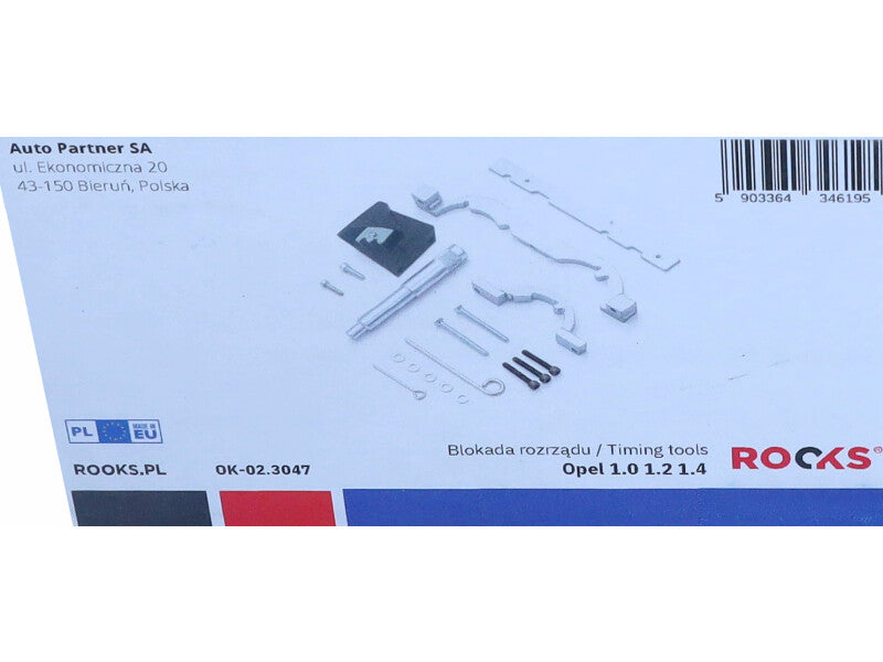 ROOKS Gaasijaotusmehhanismi lukusti opel 1.0-1.4 12 V 16 V Turbo