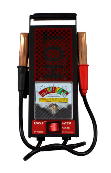 ROOKS Akutester 6 / 12 V 125 A 200-1000 CCA 100 Ah
